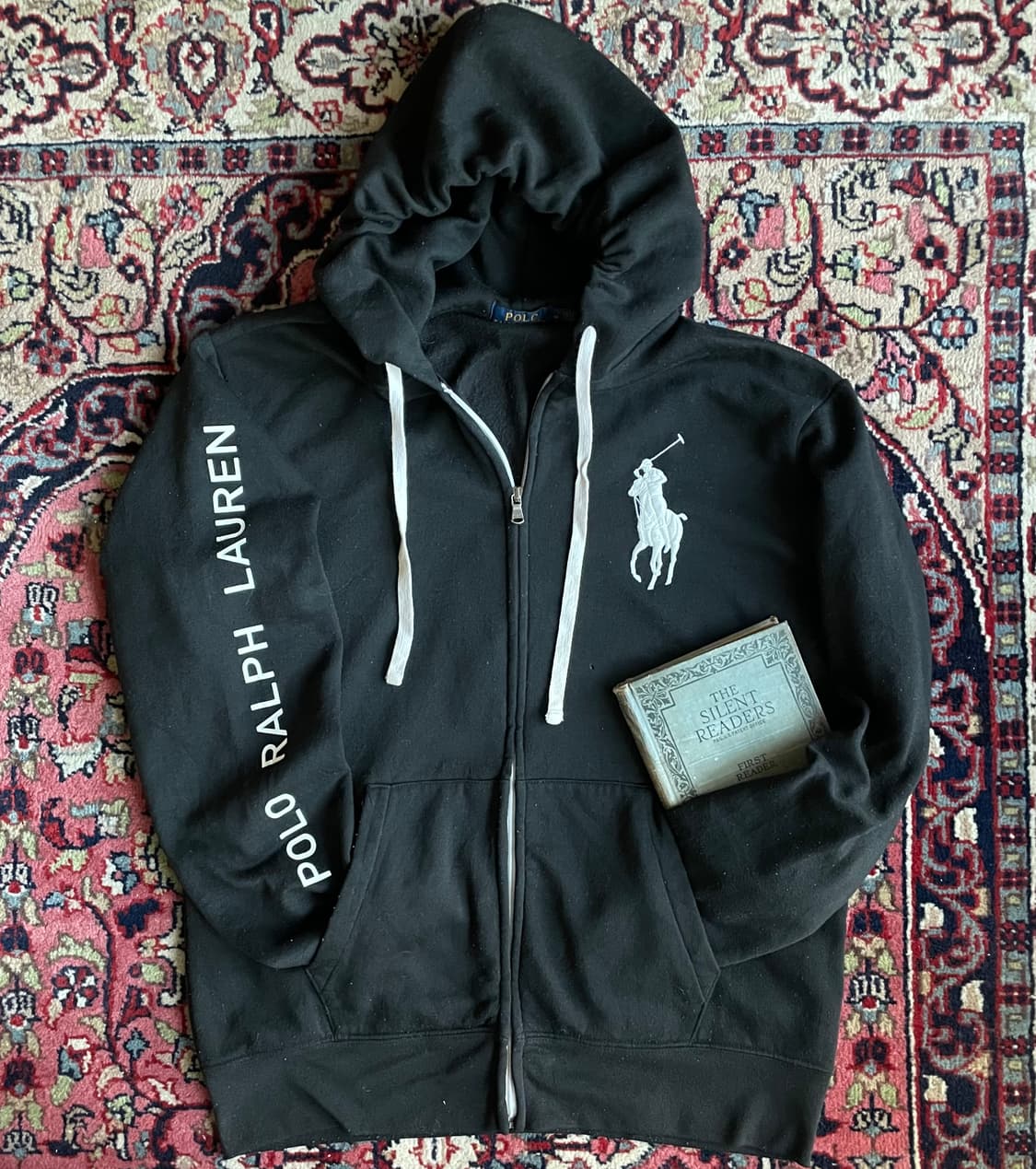폴로 랄프로렌 블랙 빅포니 후드집업 상품이미지7