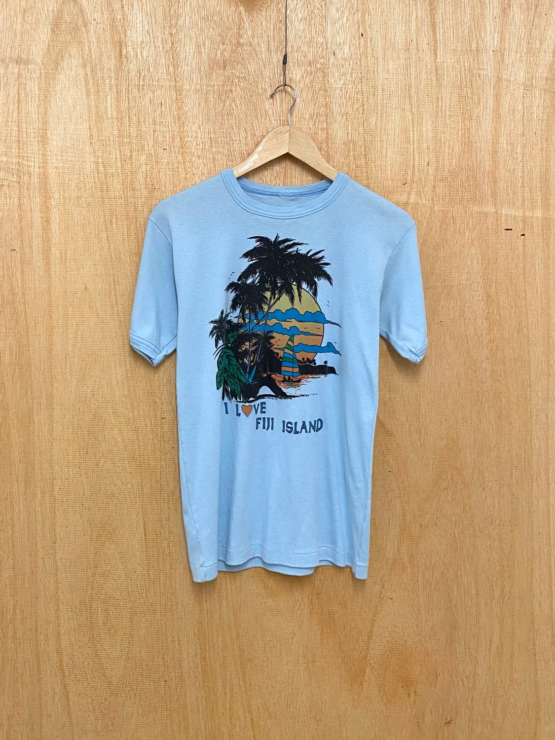 90s 'I ♡ FIJI ISLAND' t-shirt 아이러브 피지 상품이미지1