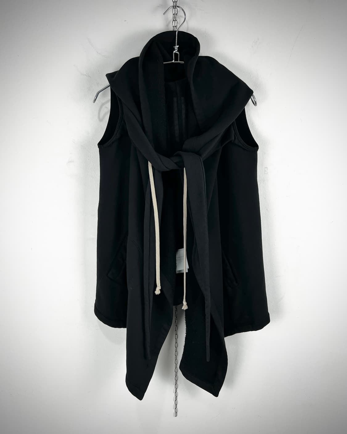 RICK OWENS DRKSHDW DRAPED HOOD VEST 상품이미지6