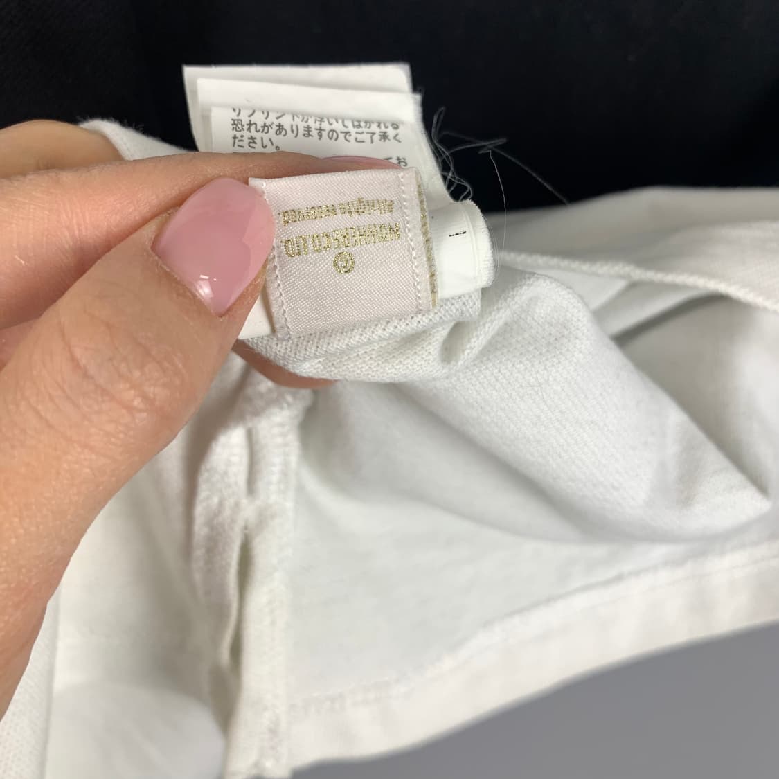 베이프 화이트 pk 반팔 카라 티셔츠 상품이미지6