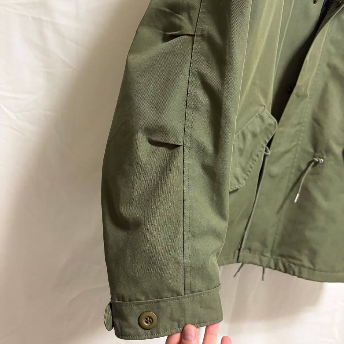 유니폼브릿지 M65 밀리터리 숏 자켓 / 카키, L 상품이미지6