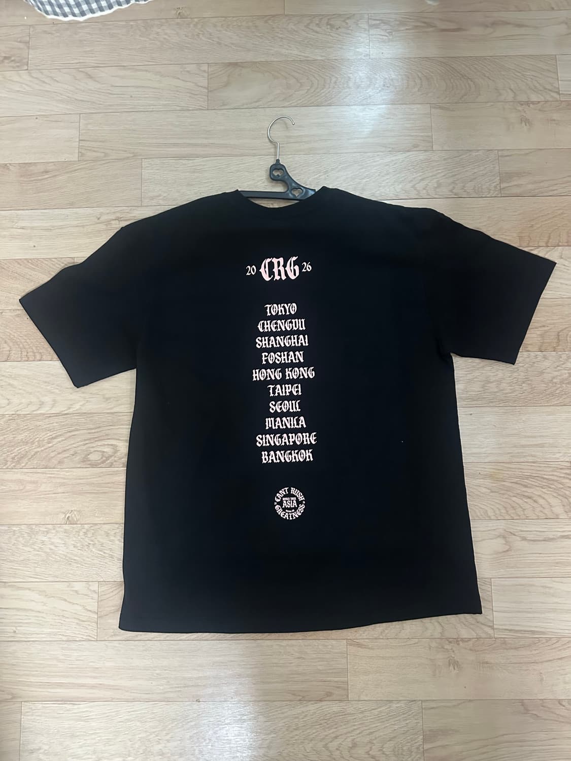 센트럴씨 내한공연 md 페이스 반팔 L 상품이미지2