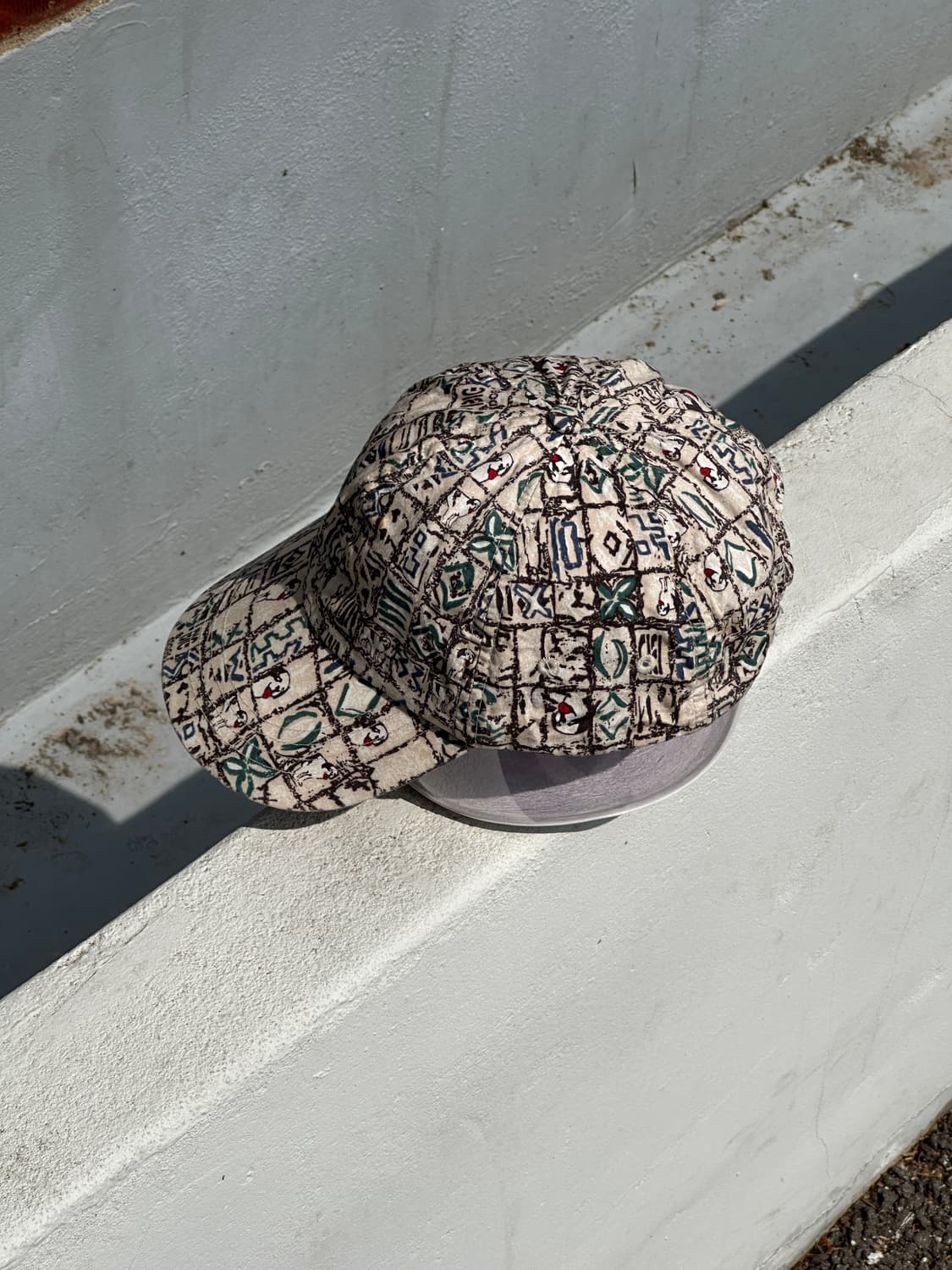 [M] BIG DOGS 패턴 빈티지 볼캡 모자 상품이미지3