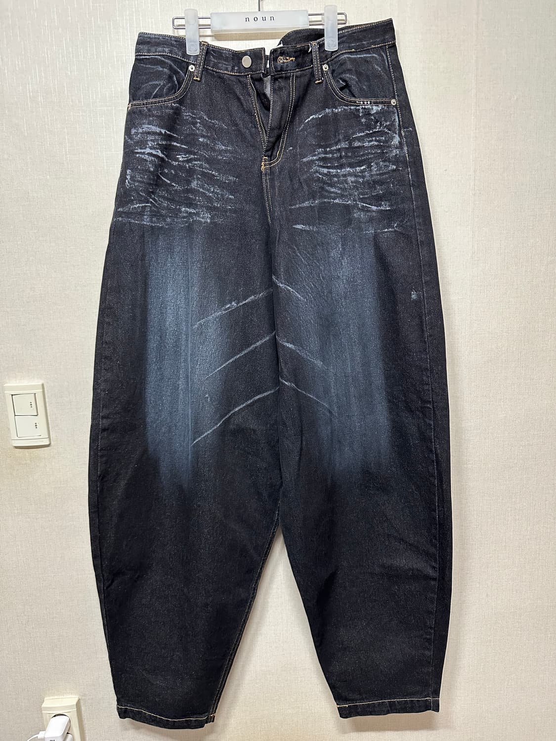 뉴치프시크dp pa washing baggy jean 상품이미지2