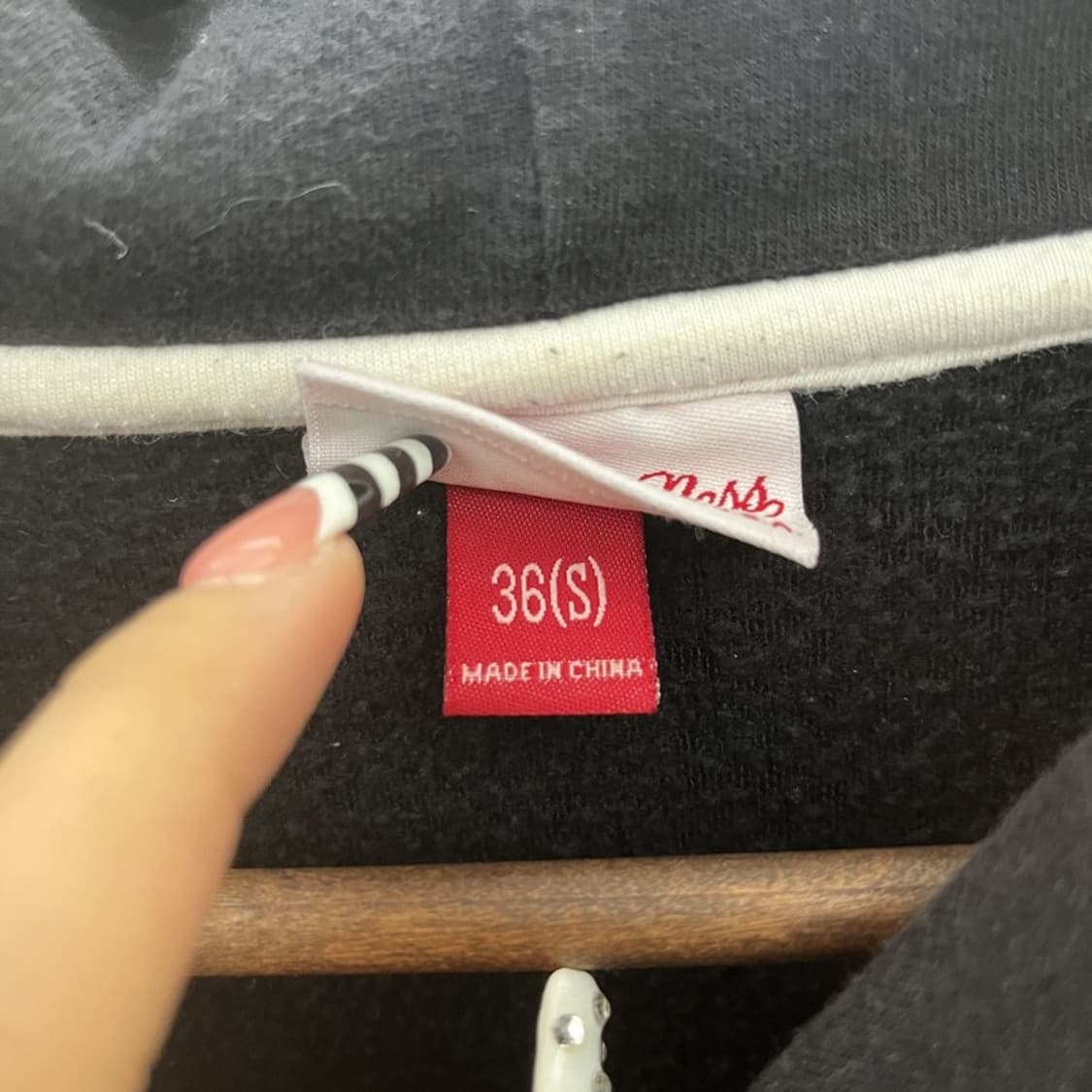 미첼엔네스 뉴욕메츠 올드스쿨 키치 로고 후드티 90 C10421 상품이미지6