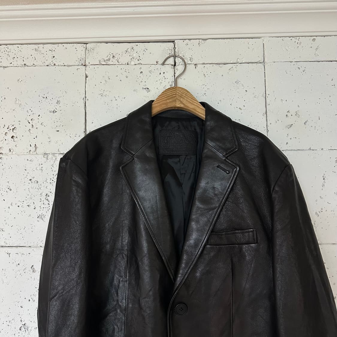 50 느와르 라르메스 양가죽 블레이저 블랙 상품이미지2