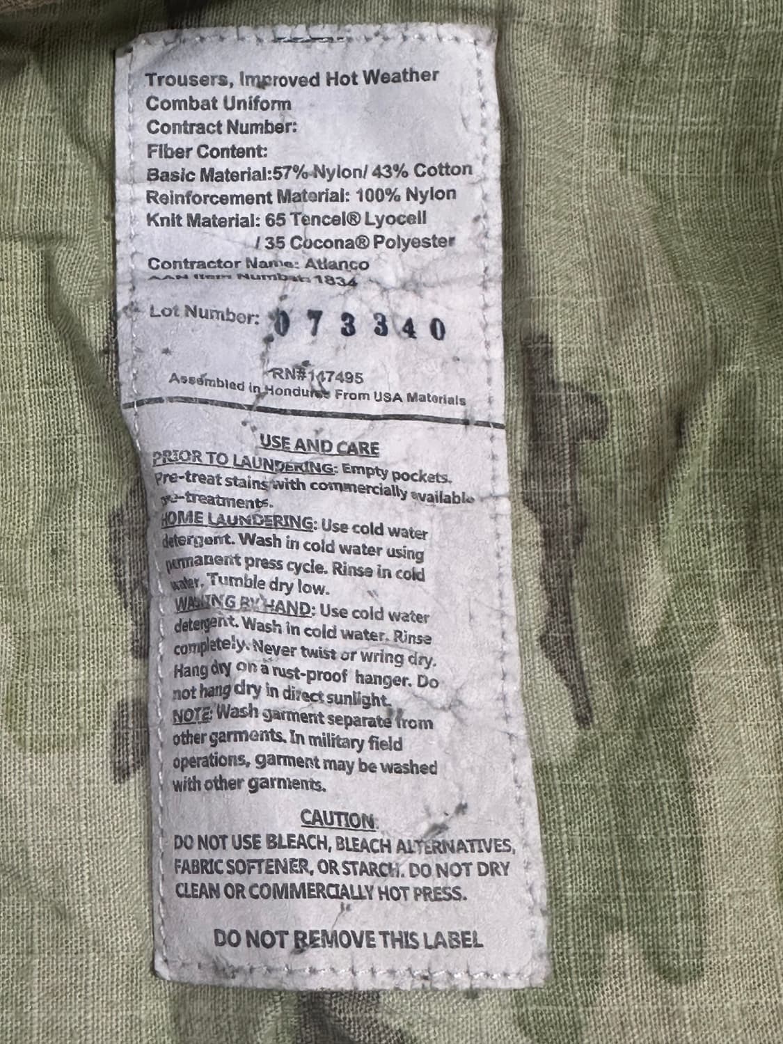 미군 OCP 멀티캠 전투복 바지 하의 (M/R) (L) 상품이미지8