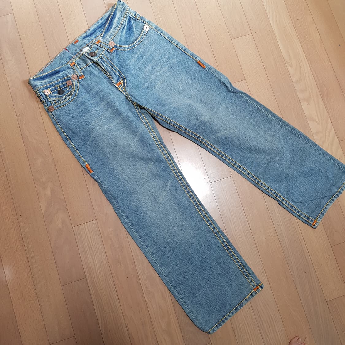 32 / USA 트루릴리전 빌리수퍼티 /일자데님/2형410 상품이미지5