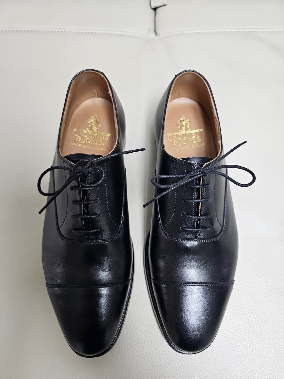 (예식용) 크로켓앤존스 Connaught2 UK8.5 판매 상품이미지3