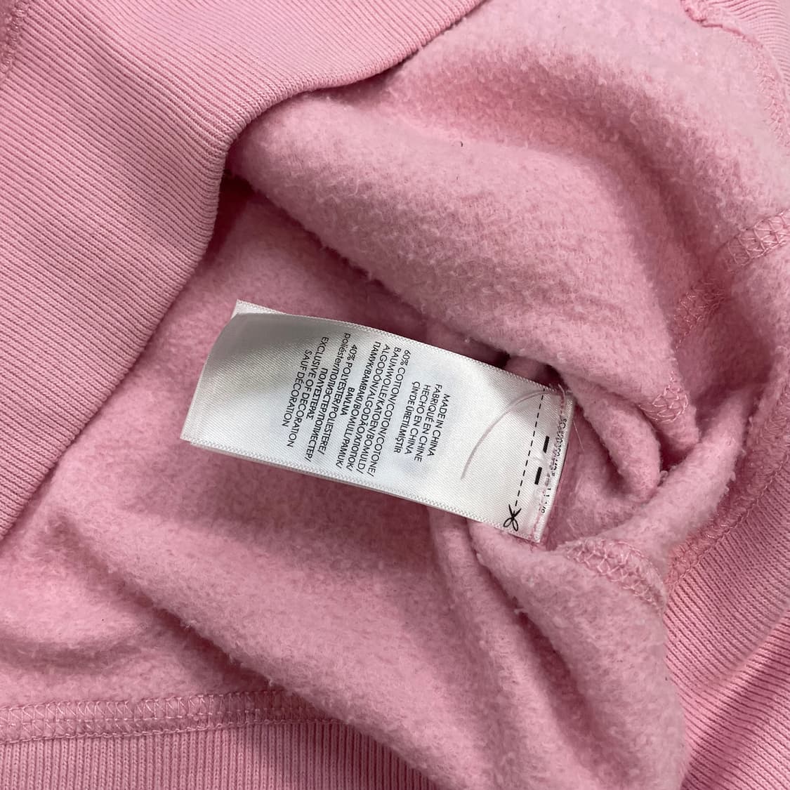 폴로 랄프로렌 포니 로고 후드집업 베이비핑크 상품이미지4