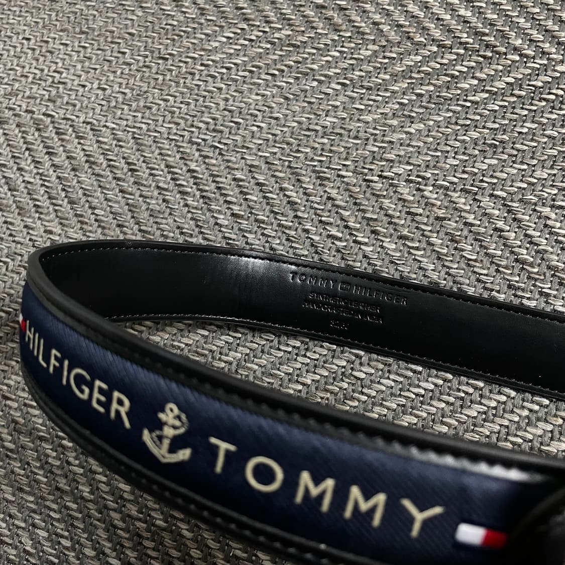타미힐피거 오리지날 로고 미니멀 레더 벨트y 4471 상품이미지3