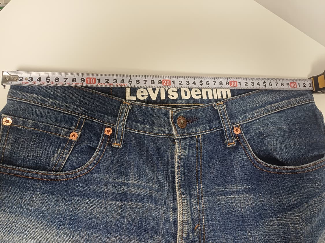 [Levi's] 리바이스 502 스트레이트- 레어 지퍼 포켓 디테일 데님 상품이미지8