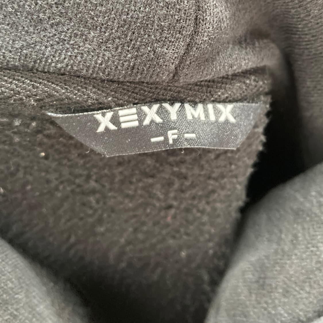 젝시믹스 여 루즈핏 크롭후드집업 F 영구제  상품이미지4