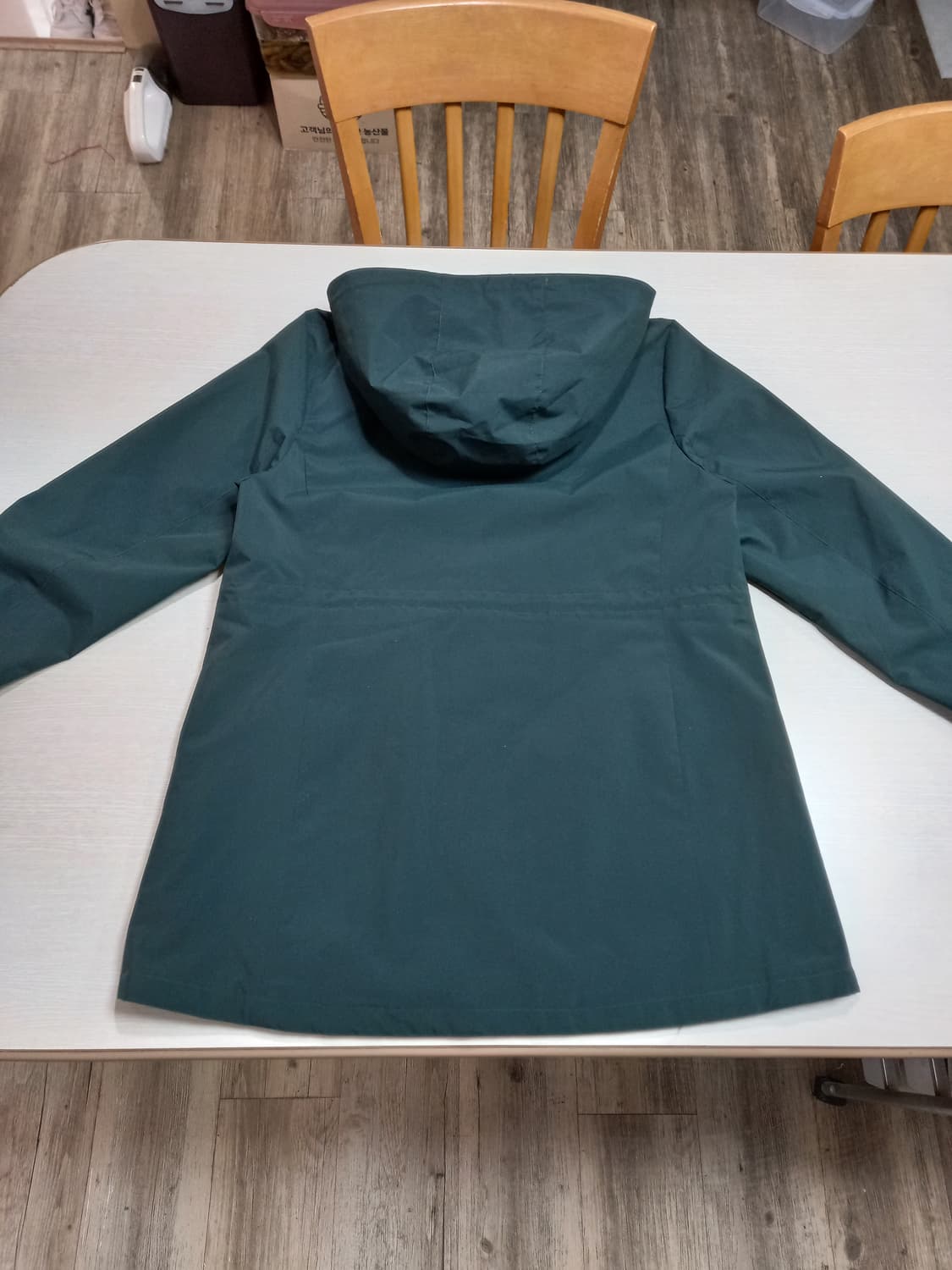 XL105 ISENBERG 바람막이 후드집업 다크그린 XL-472 상품이미지2