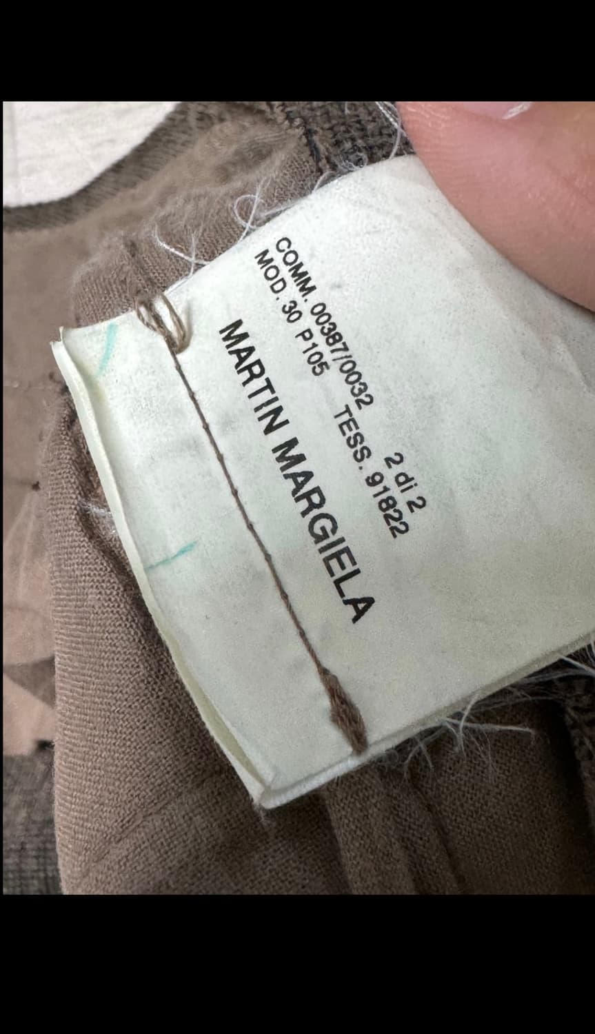 메종 마틴 마르지엘라 #10 코튼 팬츠 상품이미지5