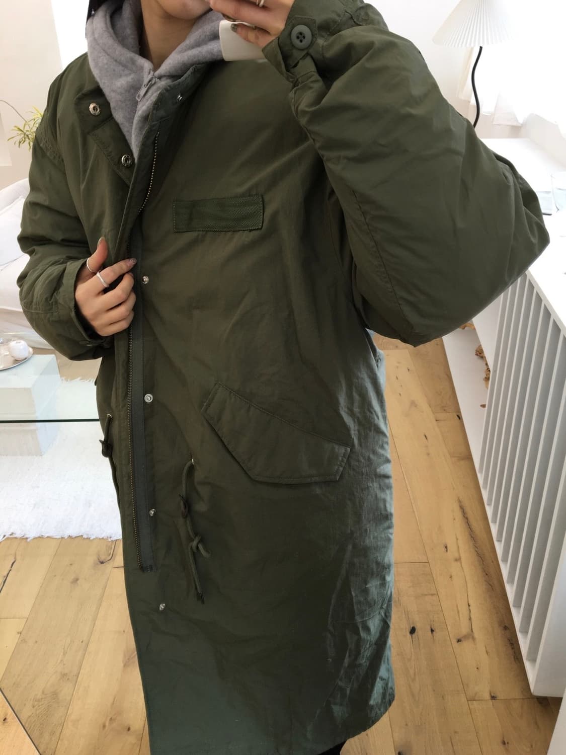 캠프 롱 야상 상품이미지1