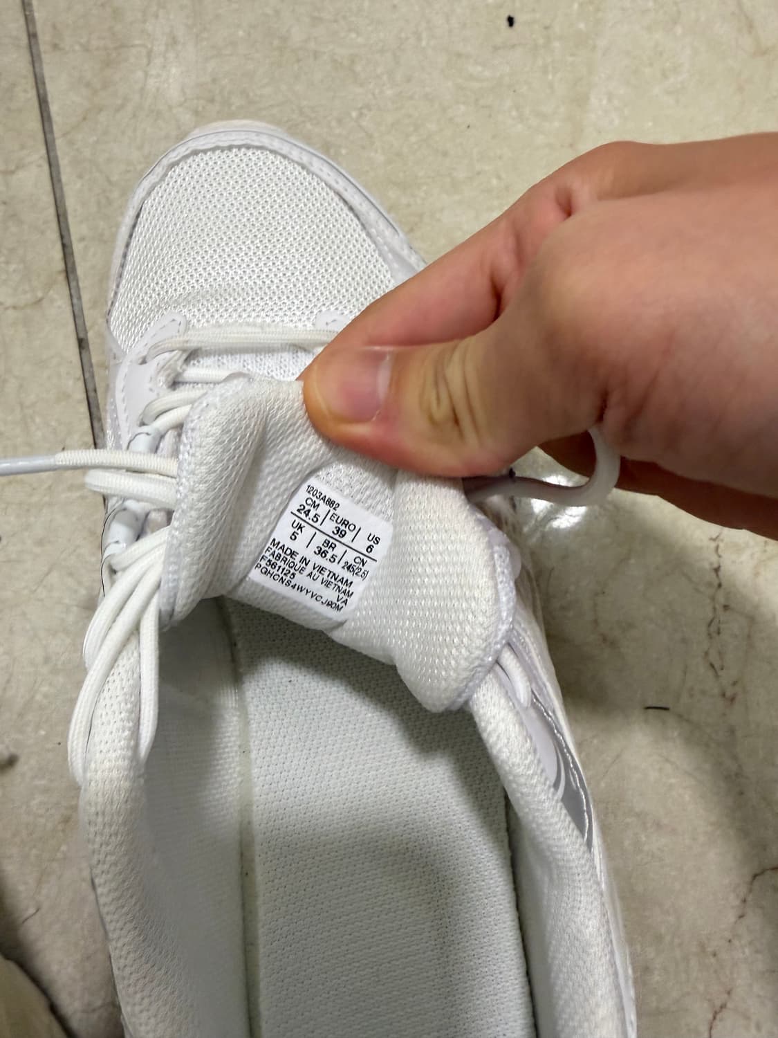 아식스 누노비키 화이트 크림 245 상품이미지5