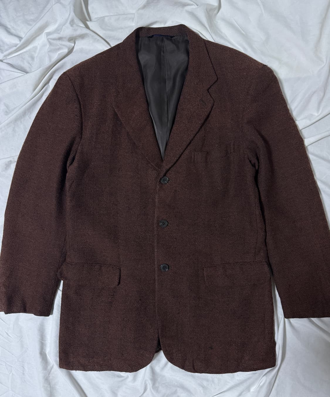 요지야마모토 AAR 헤링본 울 블레이저 상품이미지3