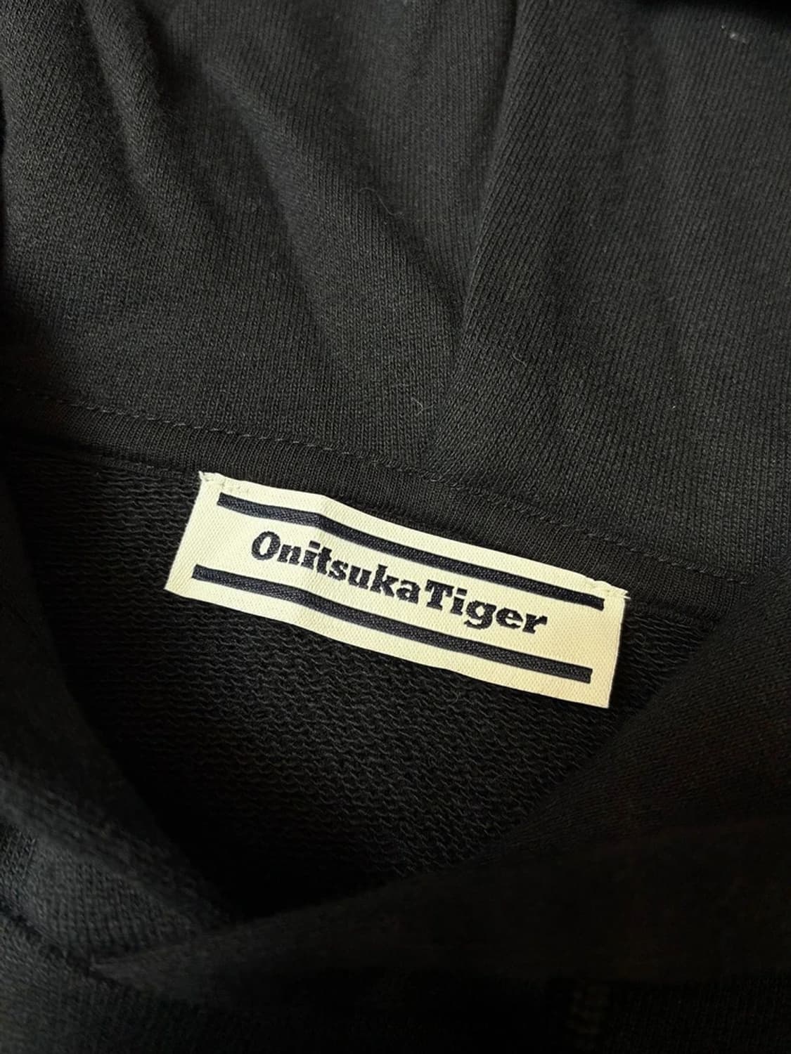 오니츠카타이거 22FW 아이코닉 헤비코튼 후드티 PN8124 상품이미지7
