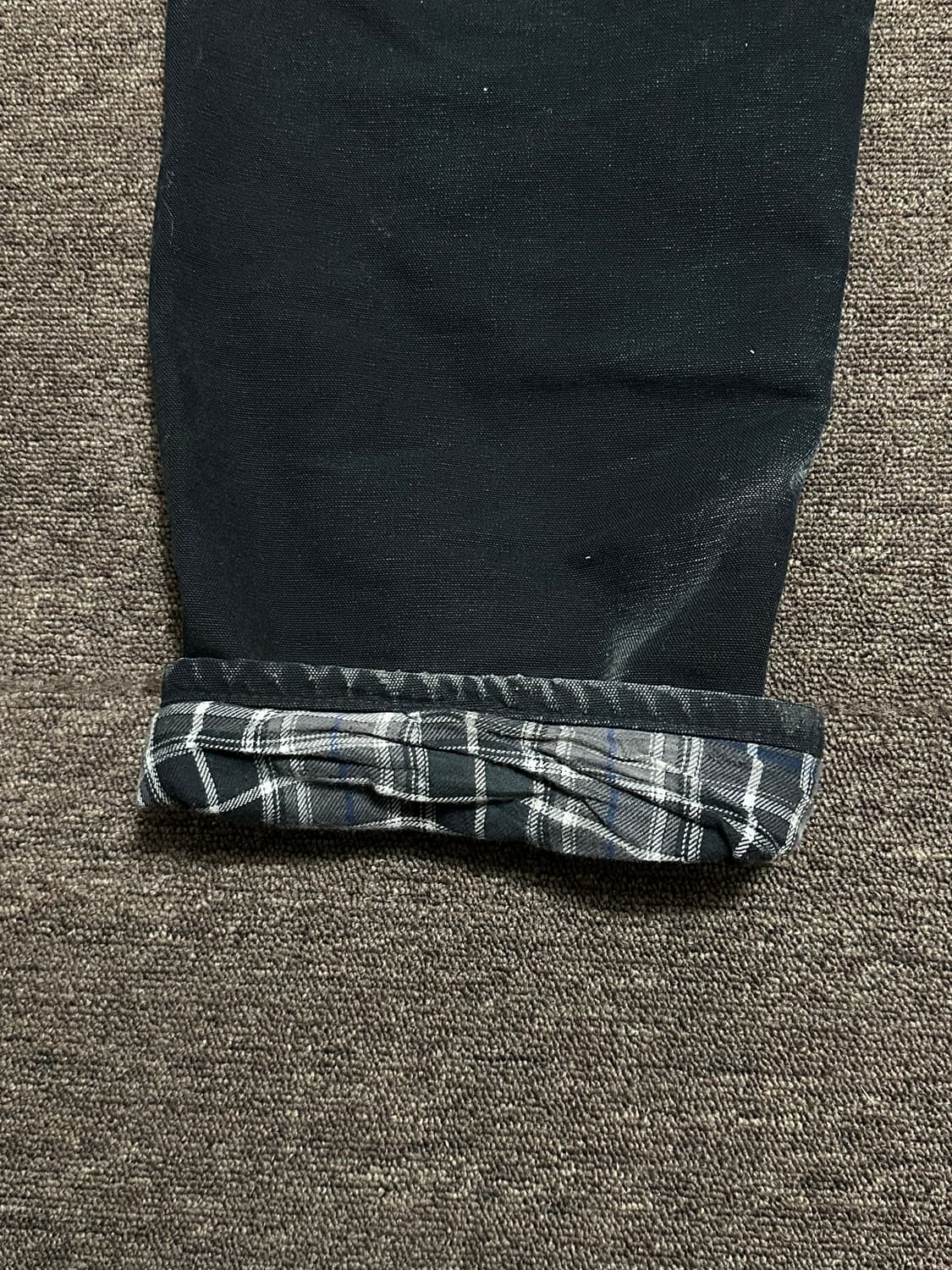 칼하트 싱글니 덕캔버스 워크팬츠 라이닝 36x32 상품이미지5