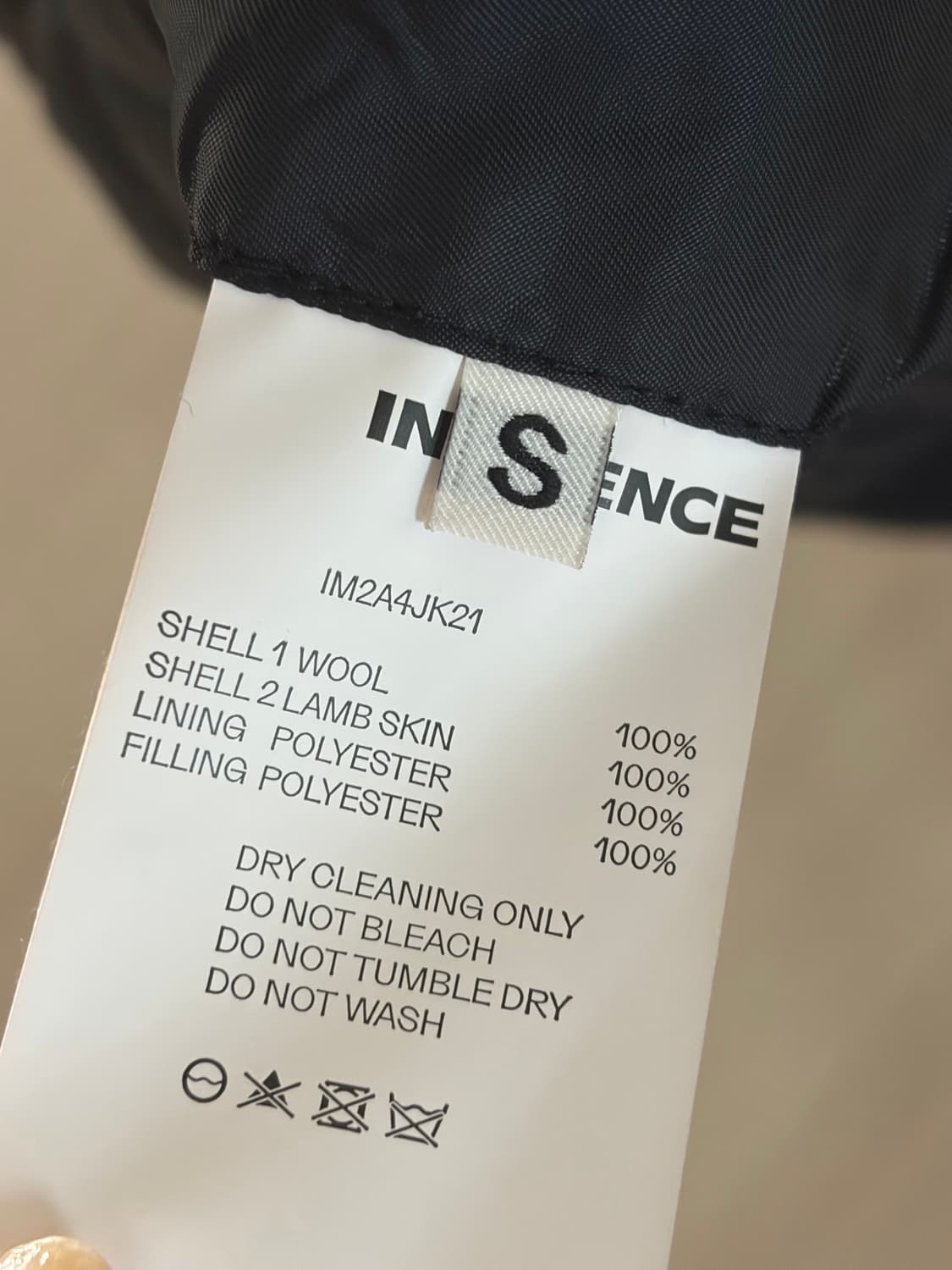 인사일런스 도프제이슨 레더 믹스 울 바시티 s 상품이미지2