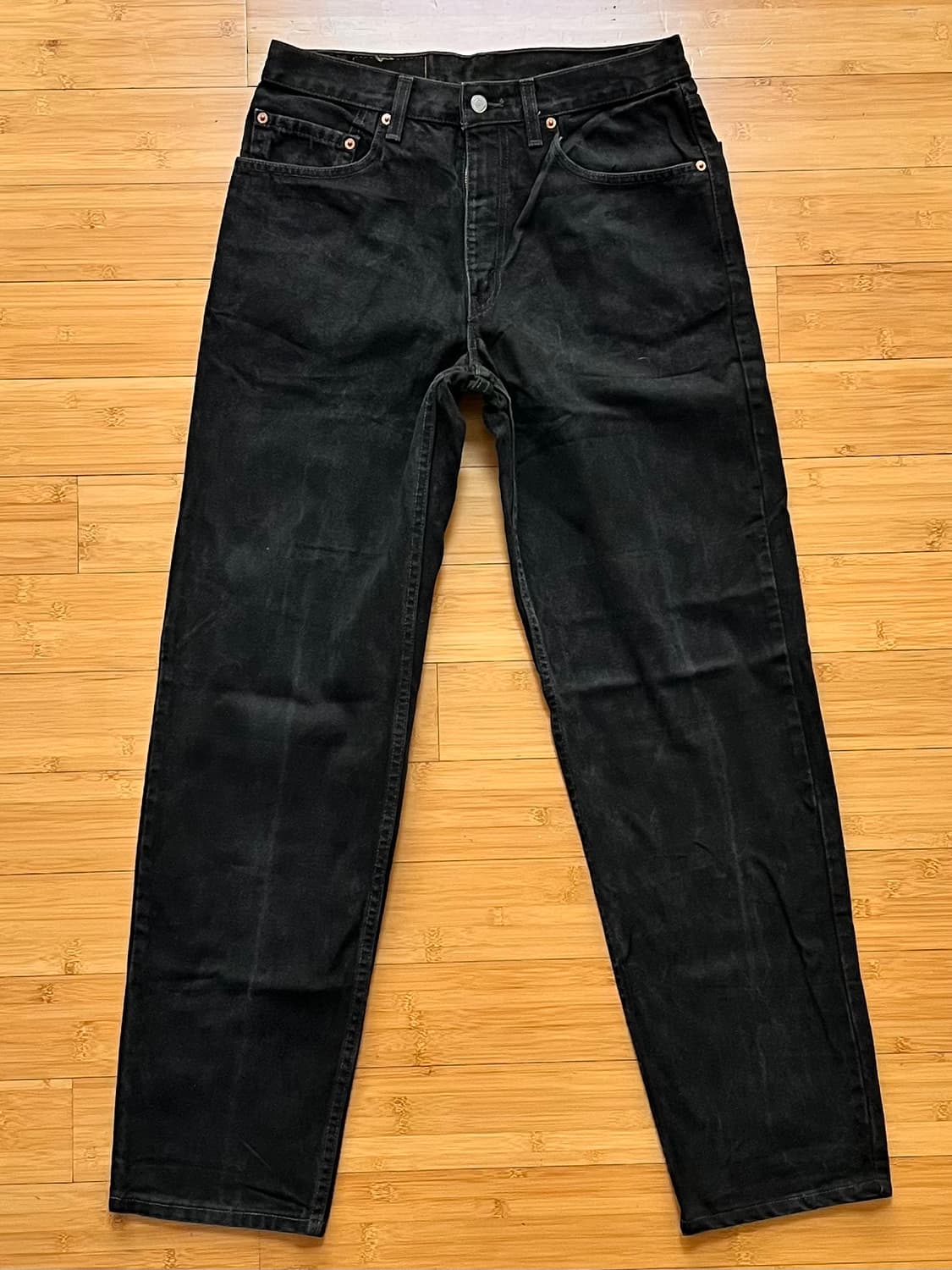 리바이스 550 블랙진 데님팬츠 W33 L32 상품이미지2