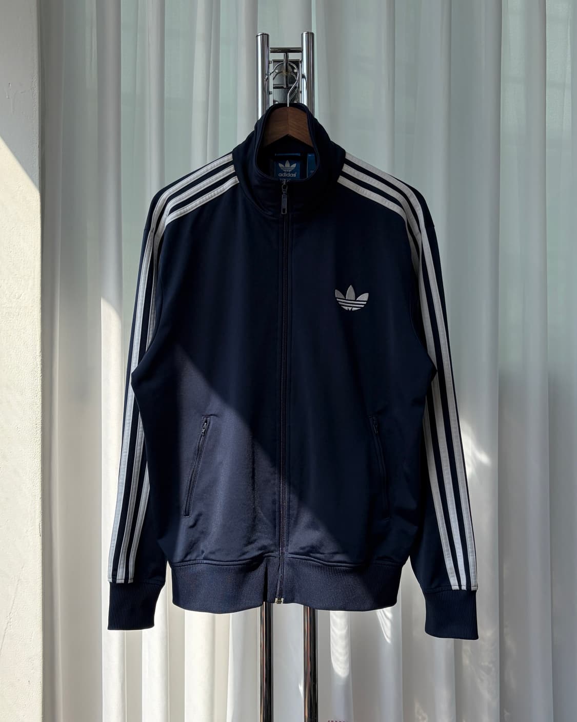 [XL]아디다스 구형 파이어버드 네이비 트랙탑 져지 상품이미지3