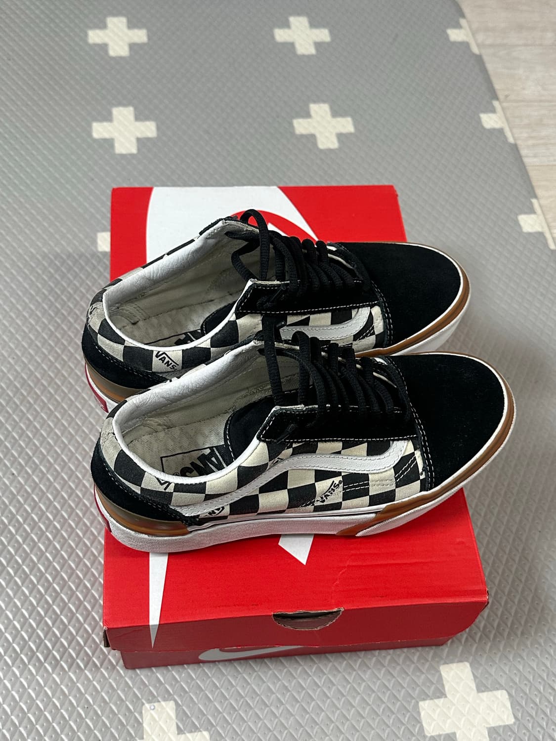 반스 올드스쿨 스택드 체커보드 상품이미지1