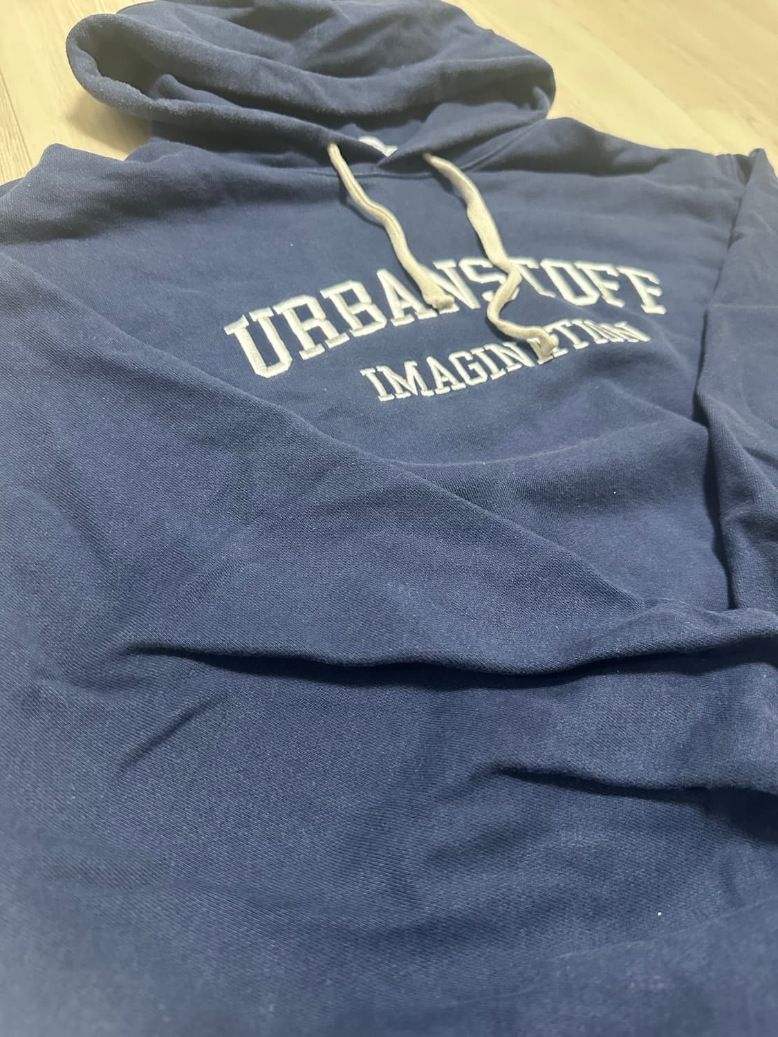 어반스터프 아크 로고 후디(네이비) L 상품이미지3