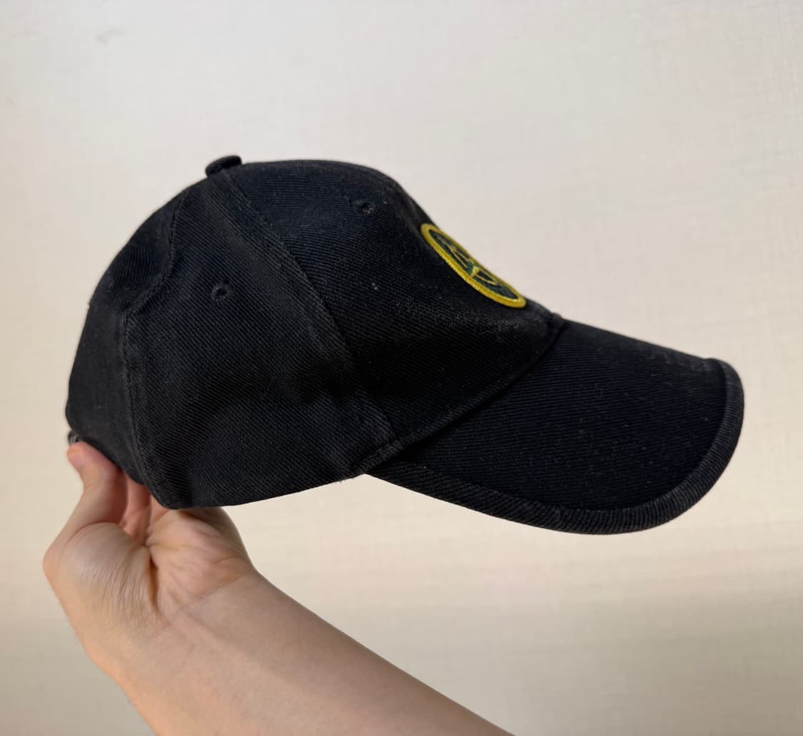 스톤아일랜드 블랙 볼캡 상품이미지4