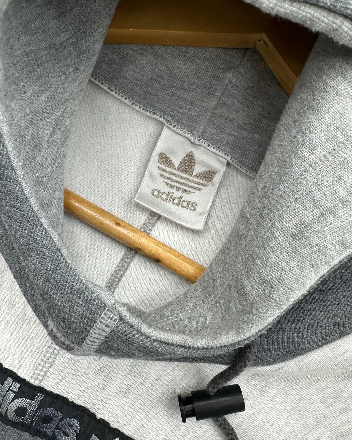 (큰L)80~90'S 아디다스 빅로고 후드-M1082 상품이미지4