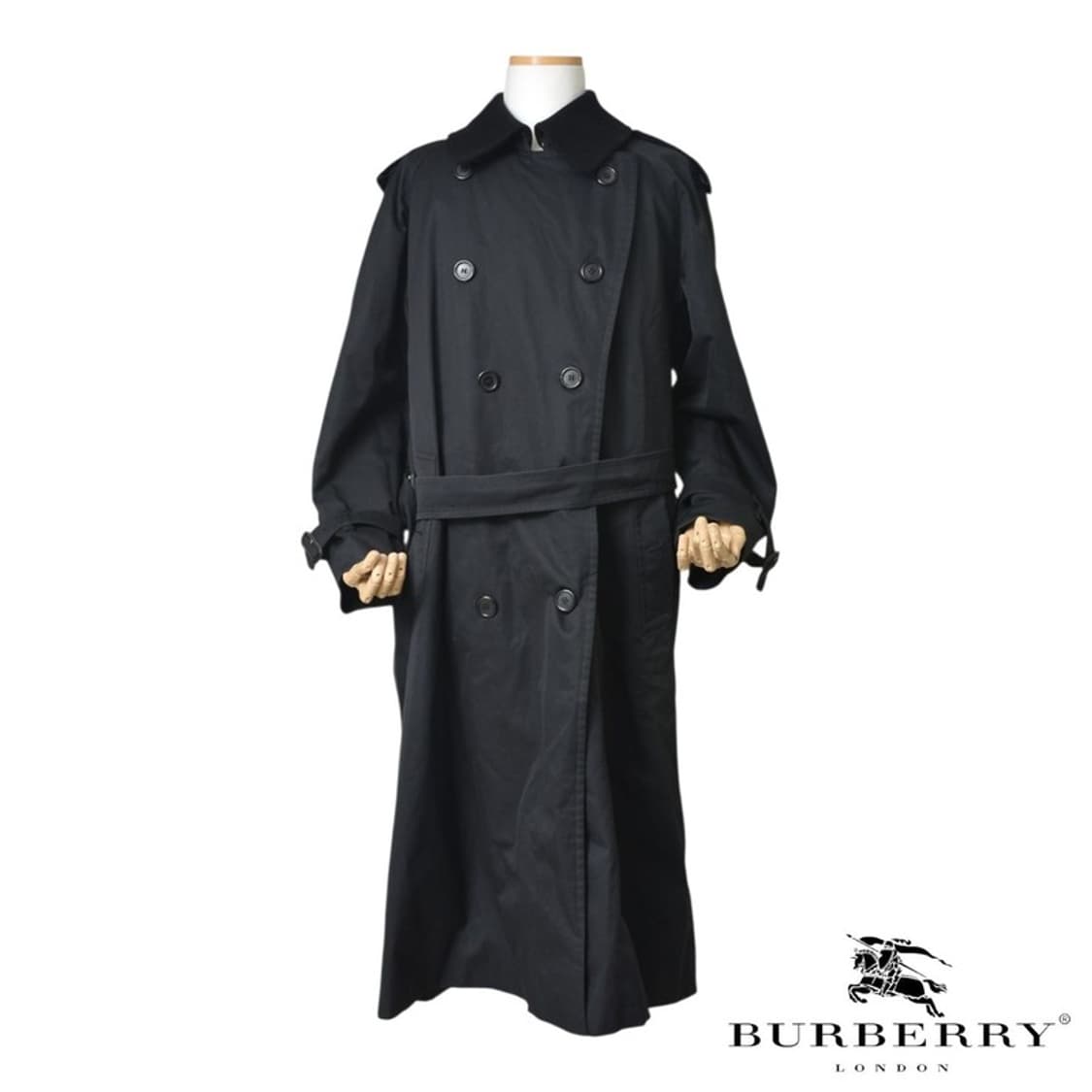 90S 버버리 더블 트렌치 코트 40L N1105 상품이미지1