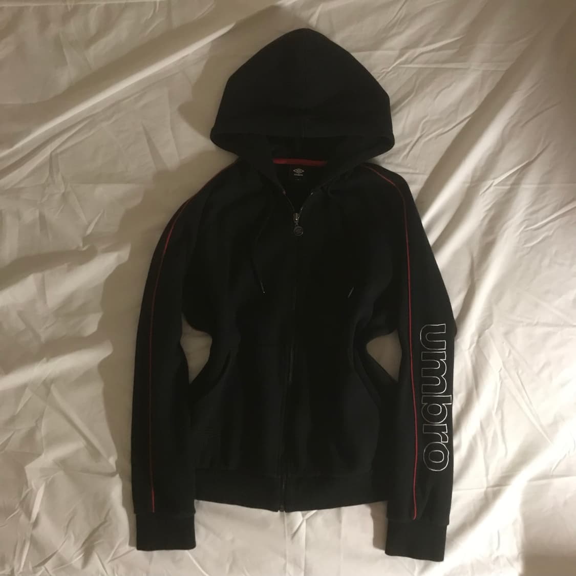 엄브로 니트 후드집업 상품이미지1