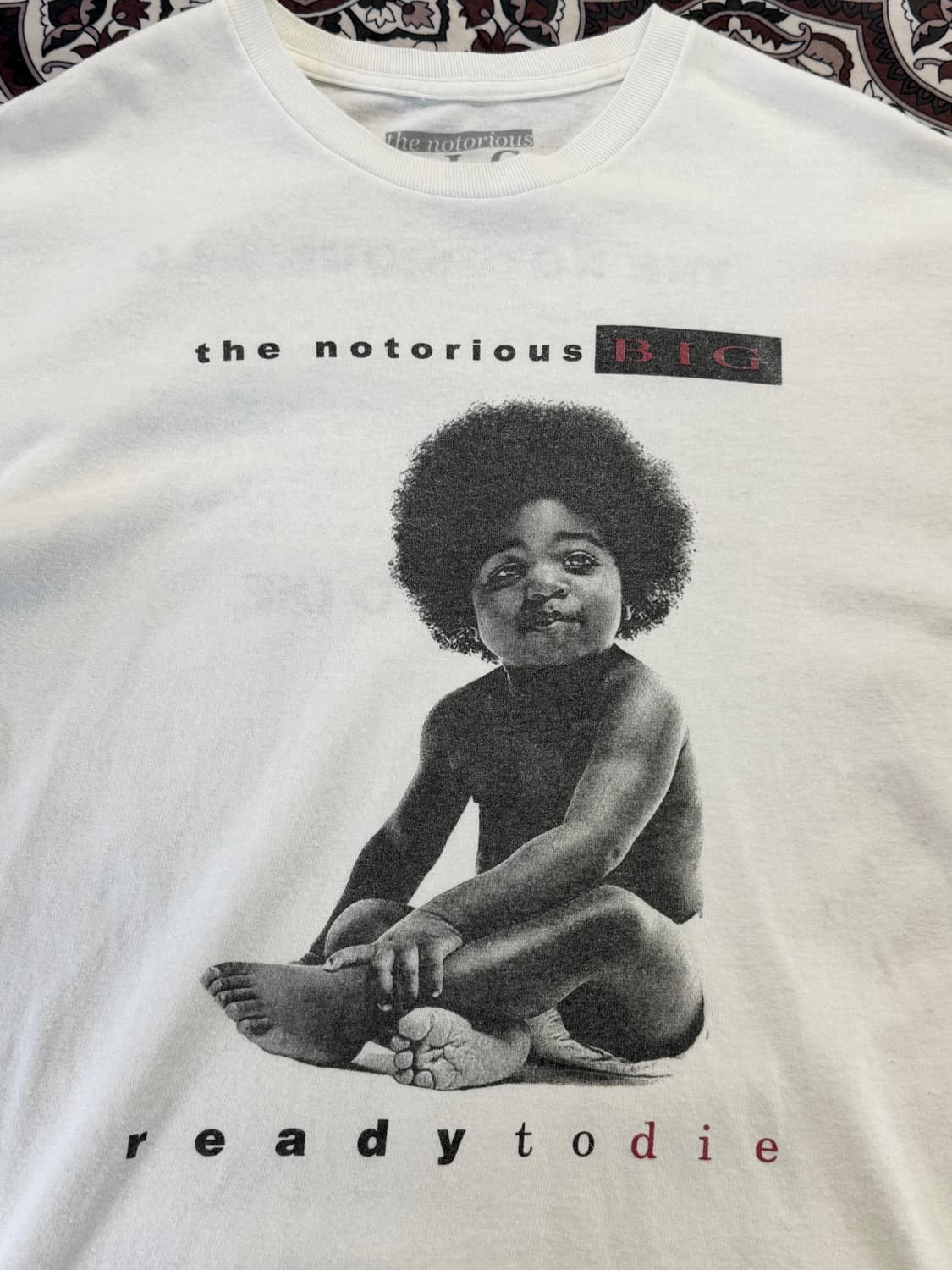 빈티지 NOTORIOUS  B.I.G 프린팅 티셔츠 상품이미지2