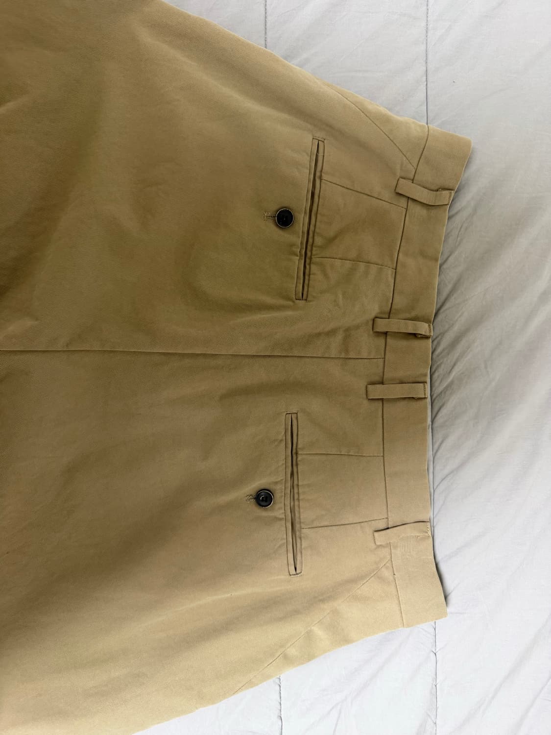 해칭룸 Wide Curve Trousers Beige  상품이미지8