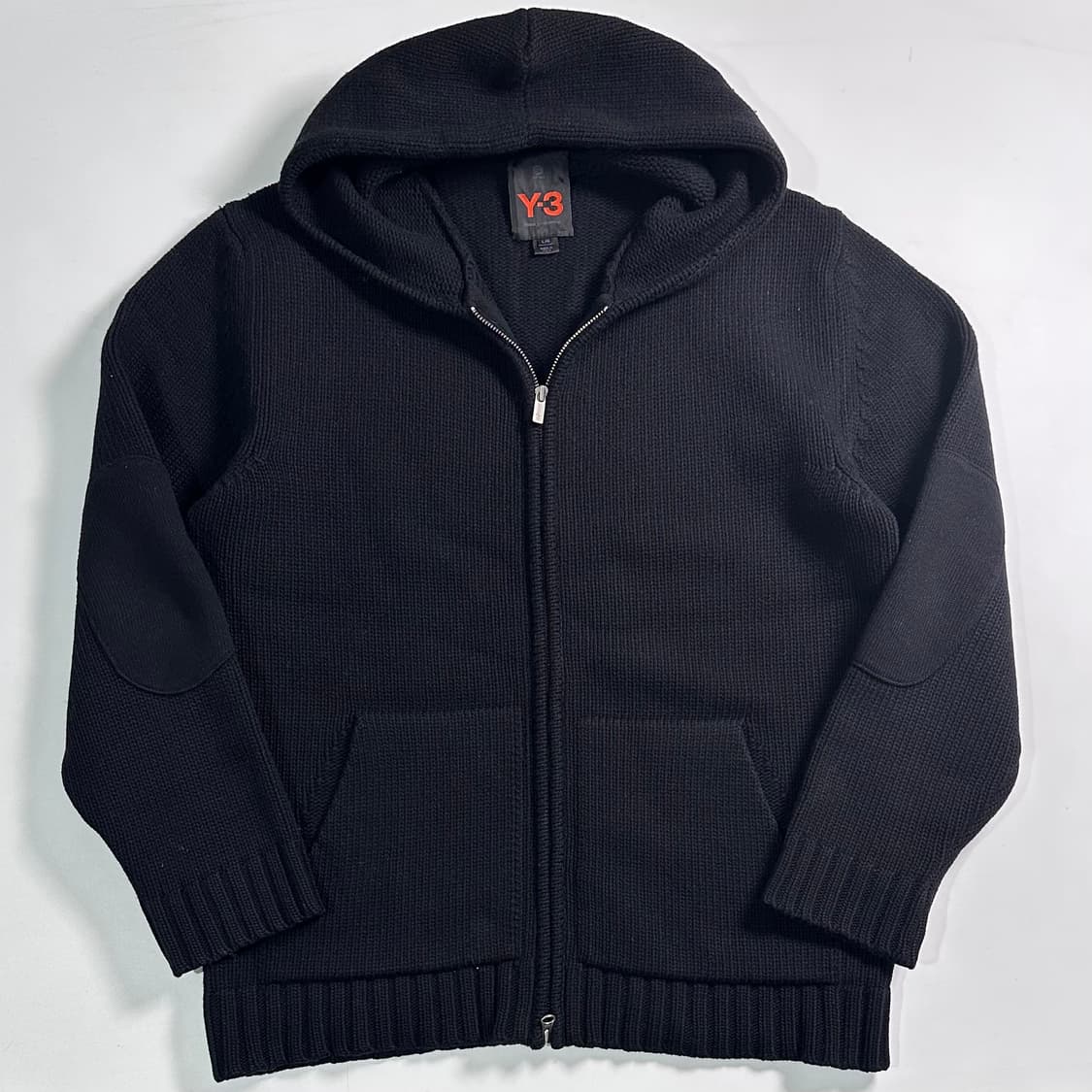 Y3 와이쓰리 니트 울 후드집업 상품이미지1