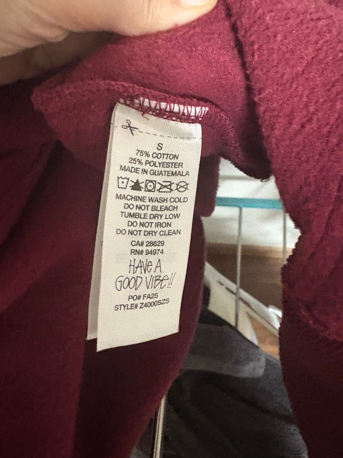 스투시 미러 후드집업 s 상품이미지3