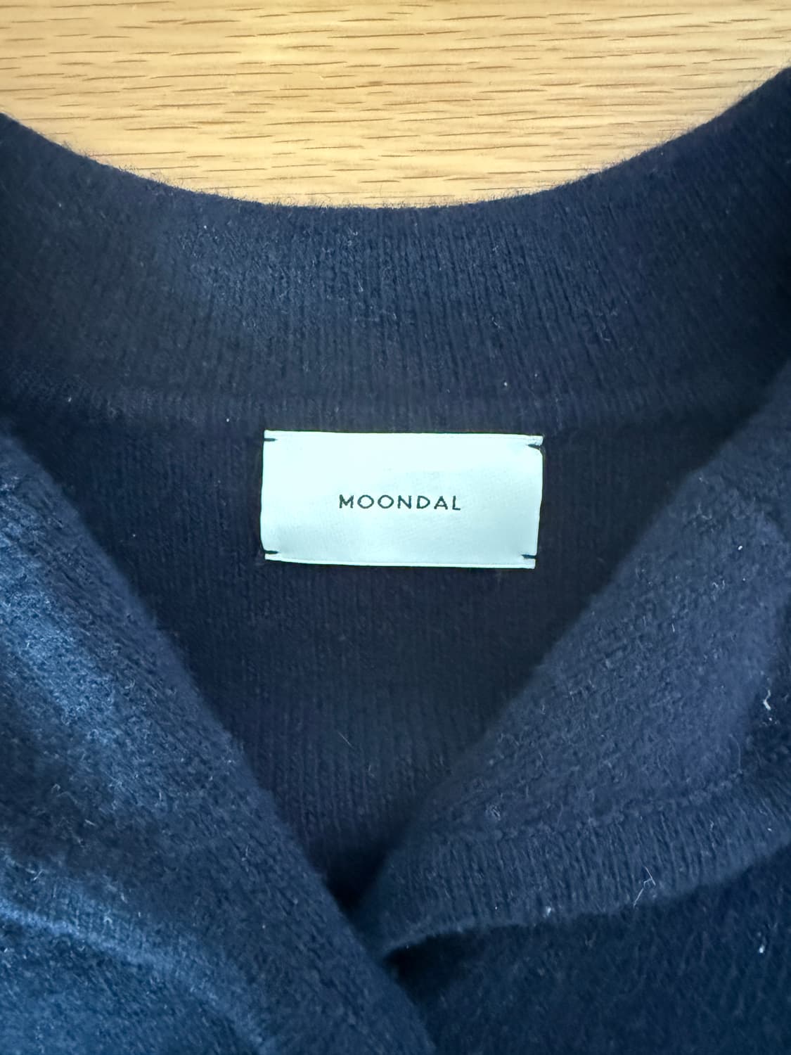 문달(MOONDAL) 울&캐시미어 가디건 자켓 상품이미지6