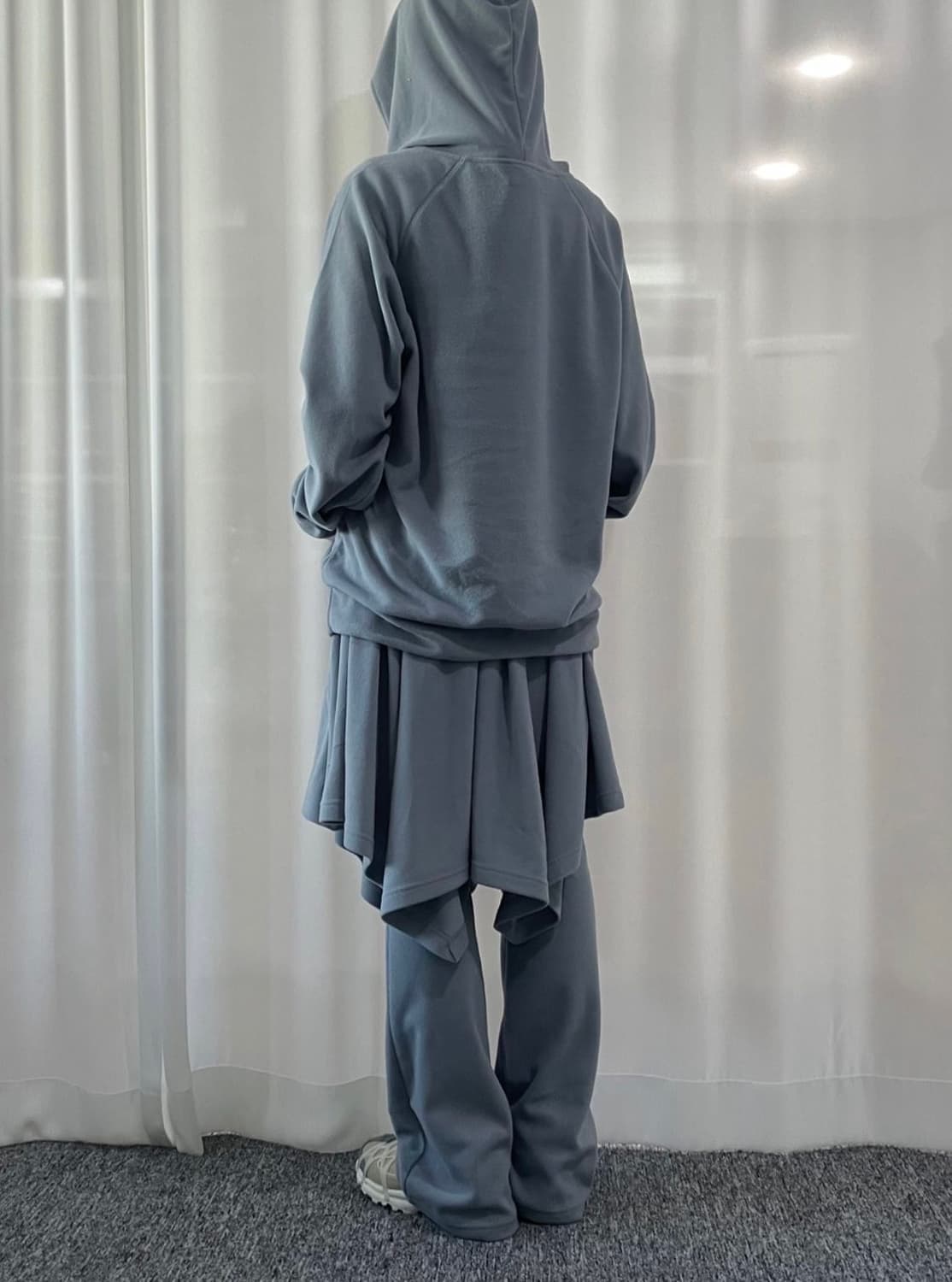 지초이컴포트 23-001 플리스 후디+스커트  상품이미지3