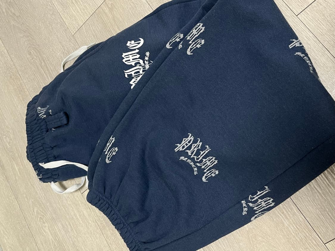 [프라임멤버스] Jacquard Wide Joggers light Blu 상품이미지9