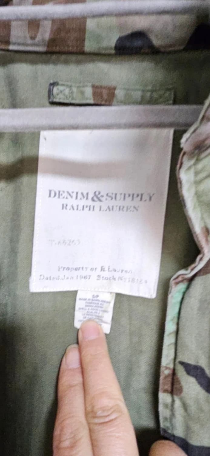 랄프로렌 데님엔서플라이 성조기 야상 상품이미지3