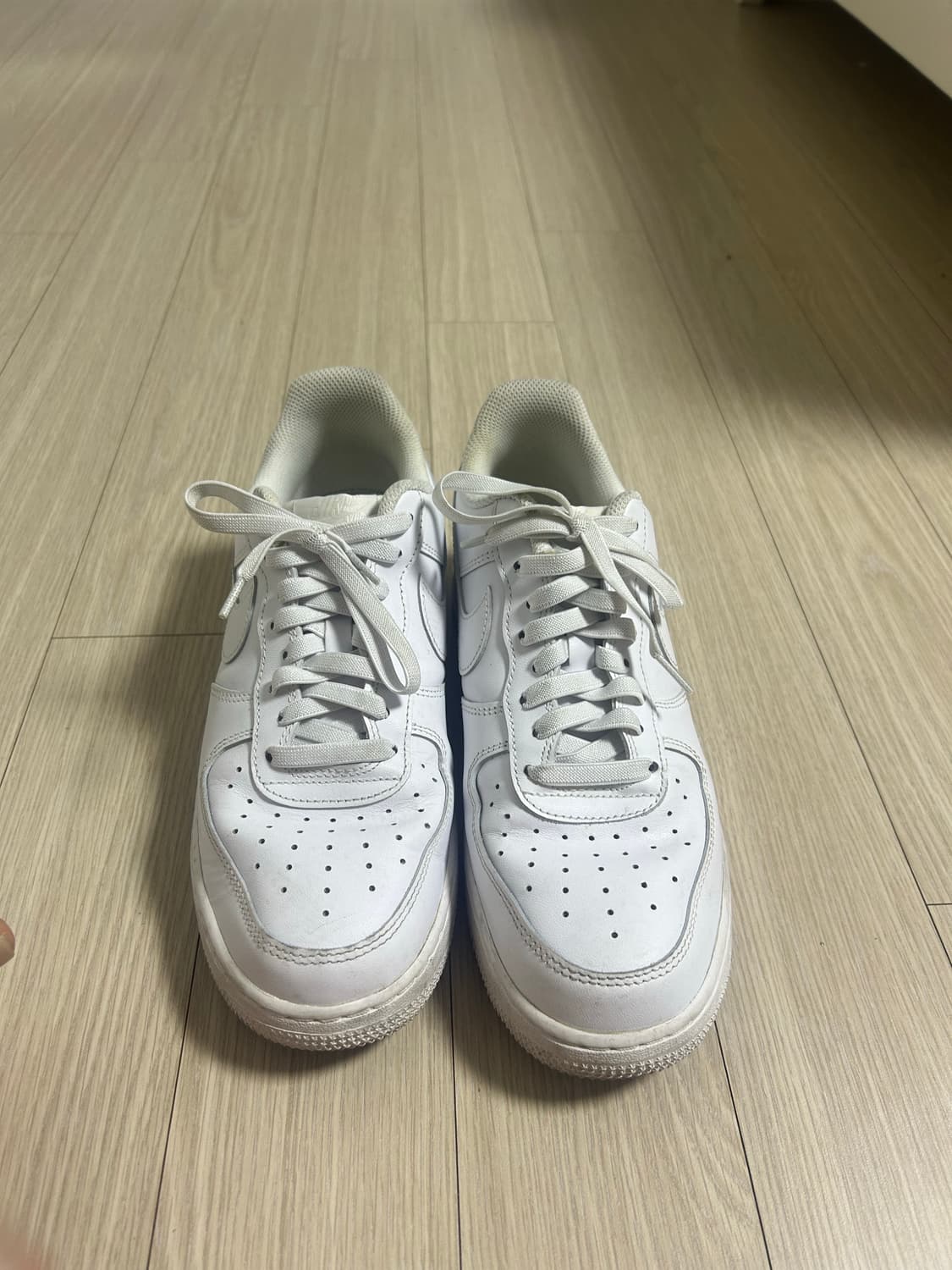 265)나이키 에어포스 1 로우 화이트 상품이미지1