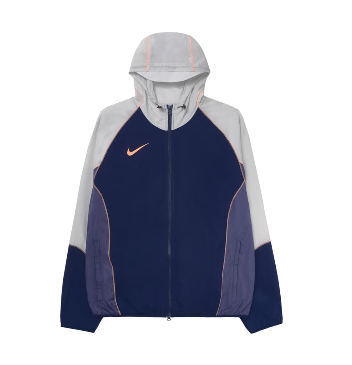 나이키 스트라이크+ 리펠 후드 풋볼 자켓 블루 보이드 포톤 더스트 상품이미지1