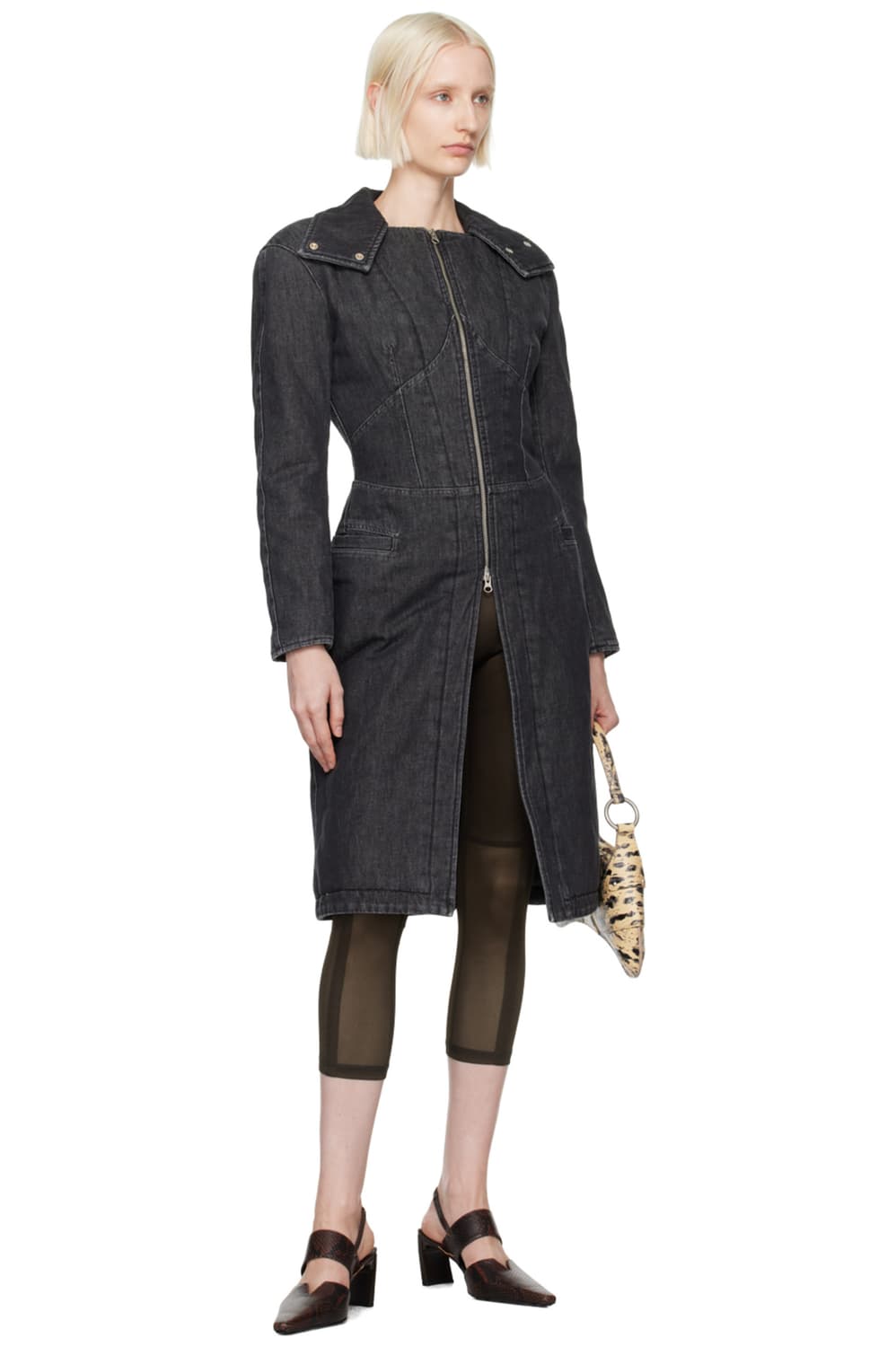 [8]노울스 Alice 데님 코트 상품이미지4