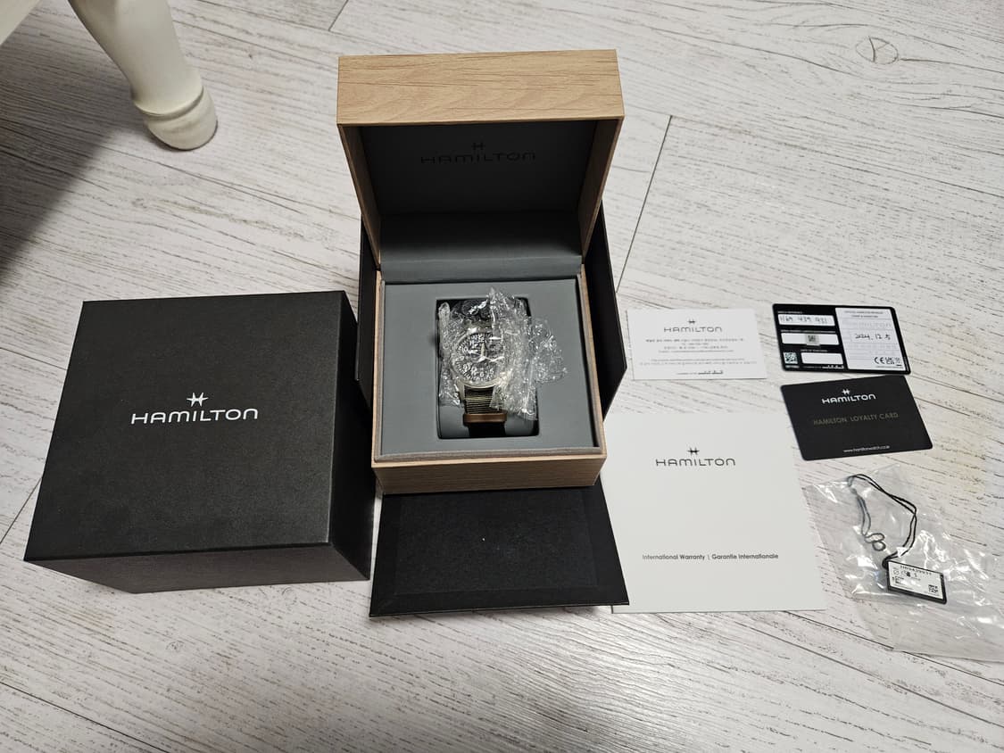 해밀턴 카키필드 메카니컬 수동 38mm 블랙 상품이미지1