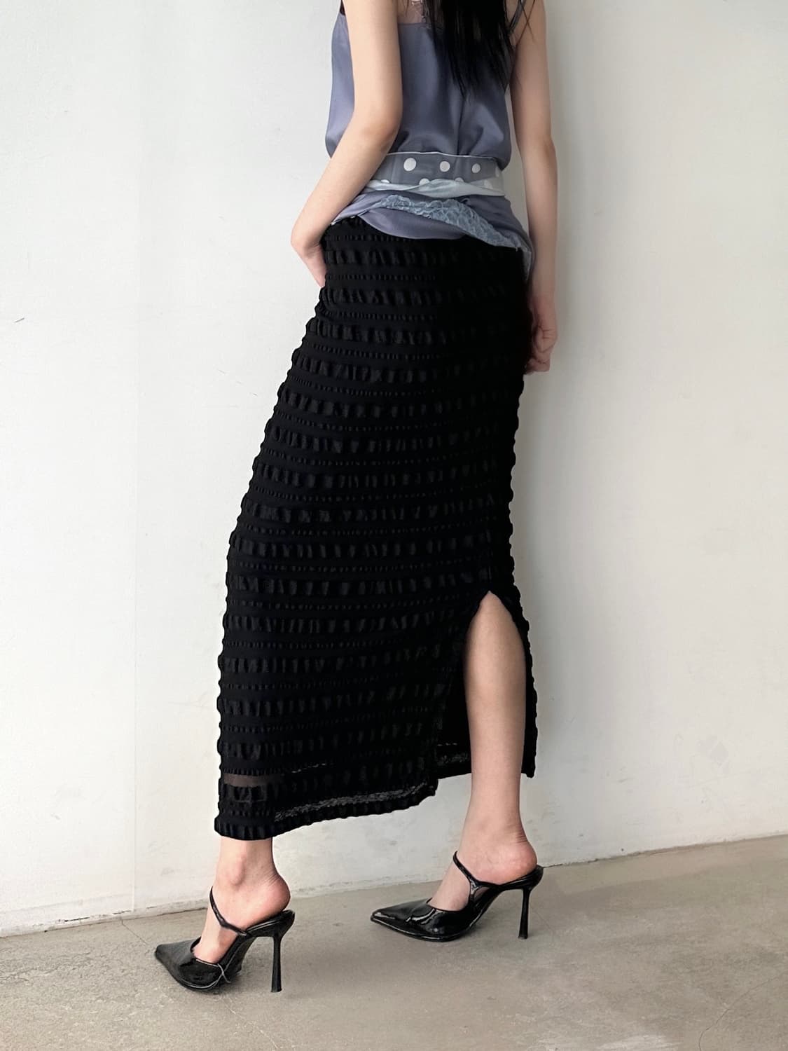 Feminine slip sleeveless / serenity 상품이미지7