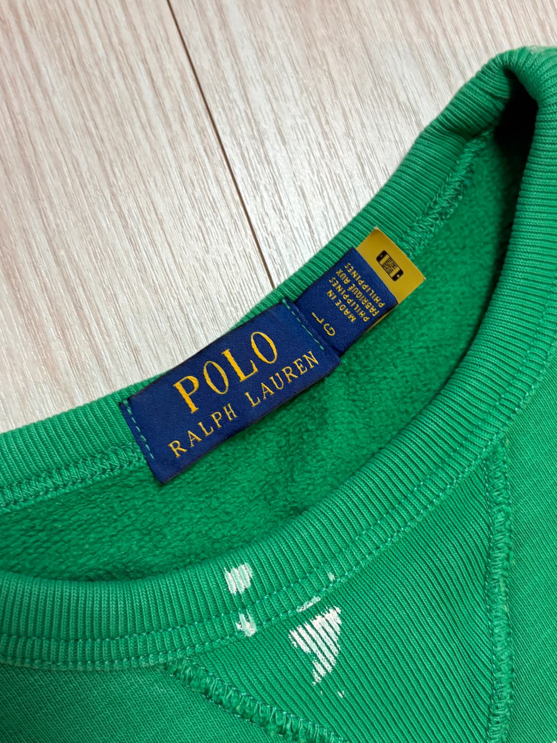 폴로 페인팅 맨투맨 상품이미지4