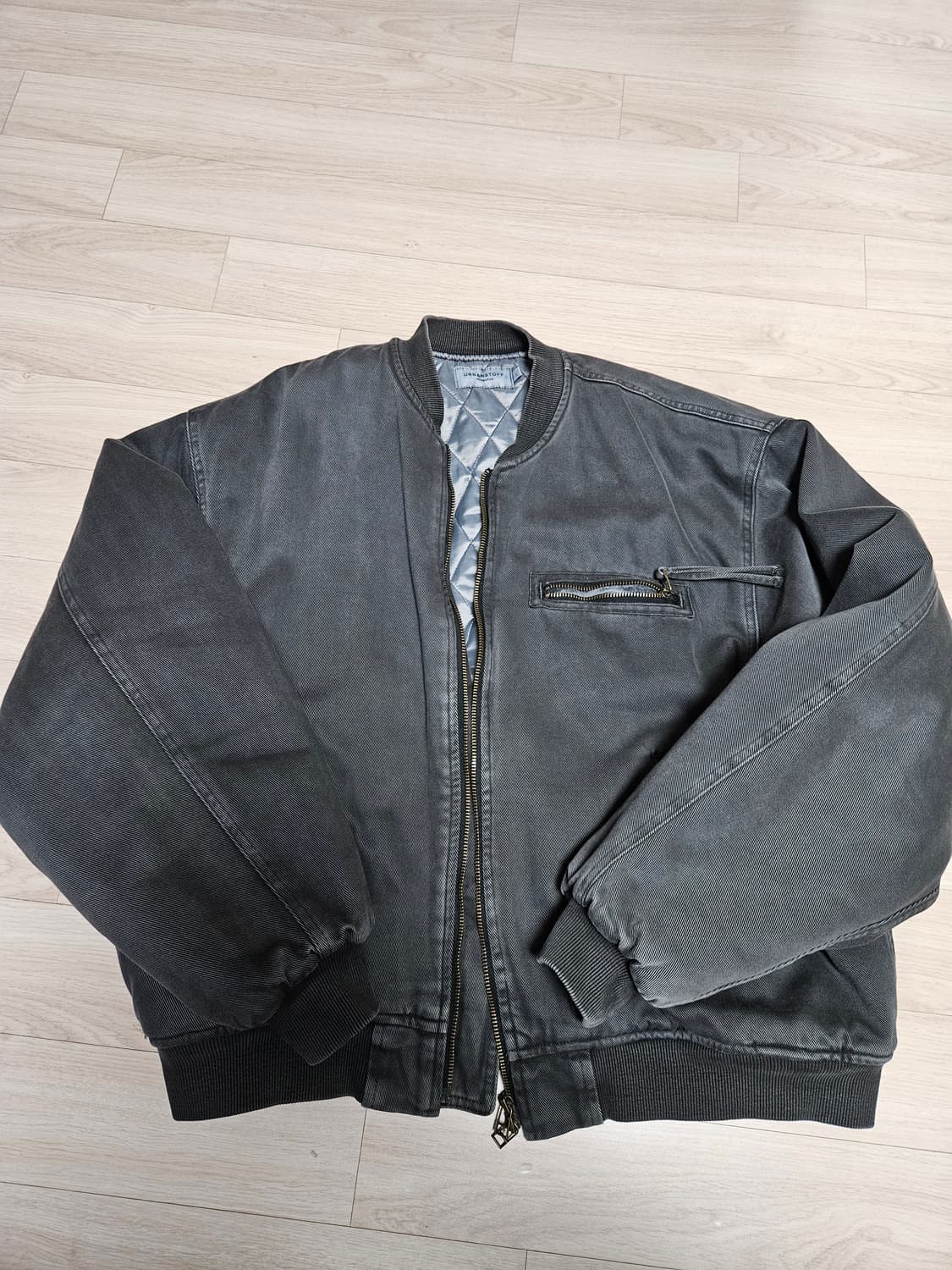 어반스터프 가먼트 다잉 봄버 점퍼 상품이미지2