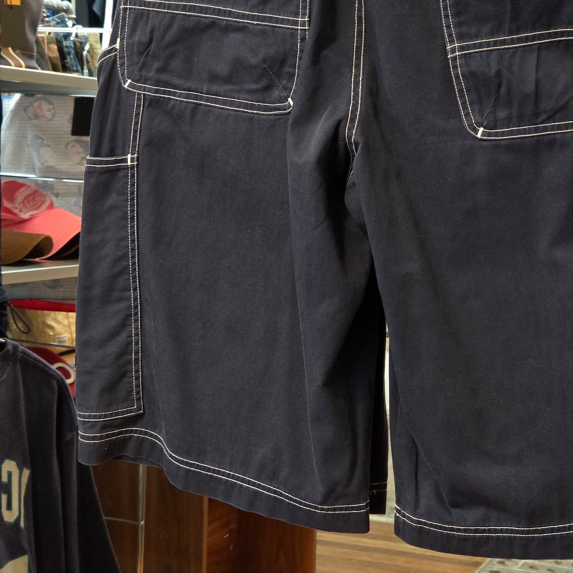 JPN 아식스 네이비 버뮤다 팬츠 상품이미지7