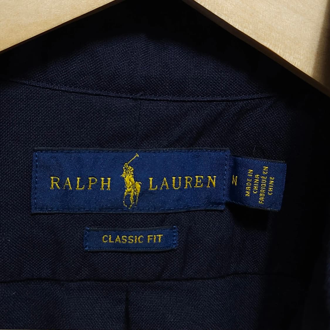 100)POLO 폴로 랄프로렌 클래식핏 버튼다운 셔츠 네이비 상품이미지3